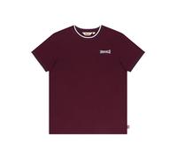 LONSDALE Maglietta 'Quin' navy / bordeaux / bianco Uomo - Abbigliamento - Taglie comode - Maglie e T-shirt LONSDALE XXL