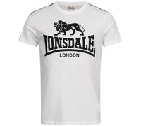 LONSDALE Maglietta 'Sheviock' nero / bianco Uomo - Abbigliamento - Taglie comode - Maglie e T-shirt LONSDALE S