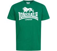 Lonsdale Logo T-Shirt, Verde Bottiglia, M Uomo