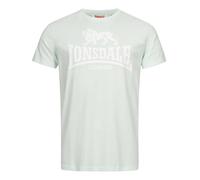 LONSDALE Maglietta 'St. Erney' verde chiaro / bianco Uomo - Abbigliamento - Taglie comode - Maglie e T-shirt LONSDALE XXL