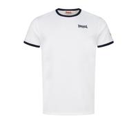 LONSDALE Maglietta 'Trelill' blu scuro / bianco Uomo LONSDALE XXXL