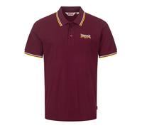 LONSDALE Maglietta 'Velton' giallo / rosso scuro / bianco Uomo LONSDALE XL giallo / rosso scuro / bianco
