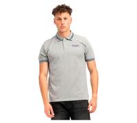 Lonsdale Markham Short Sleeve Polo Grigio M Uomo