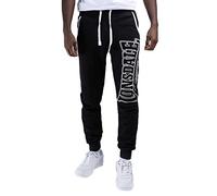 Lonsdale Marldon Pantaloni della Tuta, Black, 4XL Uomo