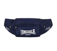 Lonsdale Marsupio Hip | 100% poliestere, diversi scomparti con cerniera, tracolla regolabile da 96,5 cm, spazio sicuro, ideale per viaggi e uso