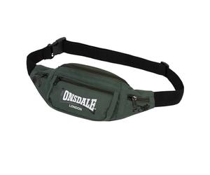 Lonsdale Marsupio Hip | 100% poliestere, diversi scomparti con cerniera, tracolla regolabile da 96,5 cm, spazio sicuro, ideale per viaggi e uso