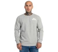 LONSDALE Felpa 'LONGRIDGE' grigio sfumato / bianco Uomo LONSDALE L