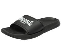 Lonsdale Naples, Sandali a Ciabatta Uomo, Nero E Bianco, 45.5 EU