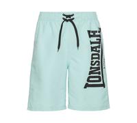 LONSDALE Pantaloncini da bagno blu chiaro / nero Uomo LONSDALE S