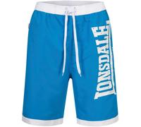 LONSDALE Pantaloncini da bagno 'Clennell' blu / bianco Uomo - Abbigliamento - Moda mare - Pantaloncini da mare LONSDALE 5XL