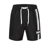LONSDALE Pantaloncini da bagno 'Knockan' nero / bianco Uomo - Abbigliamento - Moda mare - Pantaloncini da mare LONSDALE XXXL