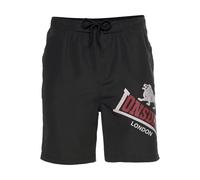 LONSDALE Pantaloncini da surf grigio chiaro / rosso scuro / nero Uomo - Sport - Tipi di sport - Spiaggia e surf - Pantaloncini da surf LONSDALE XL