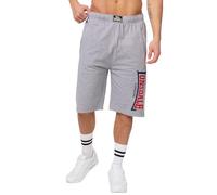 Lonsdale Logo Jam Pantaloncini, Grigio (Marl Grey), XXXL Uomo