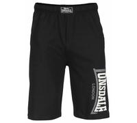 LONSDALE Pantaloni 'Jam' nero / bianco Uomo LONSDALE 38 nero / bianco