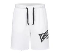 LONSDALE Pantaloni 'POLBATHIC' nero / bianco Uomo LONSDALE 35-36 nero / bianco