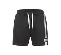 LONSDALE Pantaloni sportivi 'ARDCHARNICH' nero / bianco Uomo LONSDALE L nero / bianco