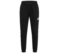LONSDALE Pantaloni sportivi 'Grutness' nero / bianco Uomo LONSDALE M