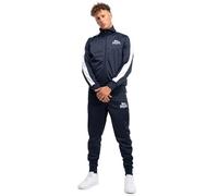 Lonsdale Pember Training Suit Uomo | colletto alto, tasche con cerniera, giacca a maniche lunghe, pantaloni con elastico in vita, tuta per palestra