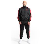Lonsdale Pember Training Suit Uomo | colletto alto, tasche con cerniera, giacca a maniche lunghe, pantaloni con elastico in vita, tuta per palestra