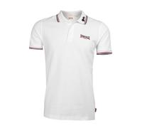 Lonsdale Lion Short Sleeve Polo Bianco S Uomo