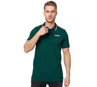 Lonsdale Polo da Uomo Slim Fit Lion, Verde, 4XL