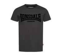 Lonsdale Potternewton T-Shirt, Antracite/Nero, XXXL Uomo