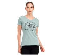 LONSDALE Maglietta giada / nero / bianco Donna LONSDALE XS