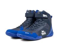 Lonsdale Rufford, Scarpe da Boxe Unisex-Adulto, Blu Navy Bianco, 39 EU