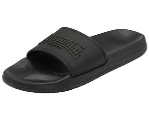 Lonsdale Sandalo Slide Sorrento Uomo, Nero Uni, 40 2/3 EU