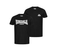 T-shirt Lonsdale Sussex (x2) Noir 4XL