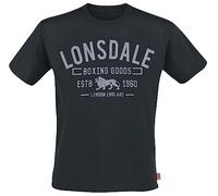 Lonsdale T-Shirt Uomo - Tshirt Uomo Regular Fit PAPIGOE T-Shirt Uomo in 100% Cotone Pettinato di qualità - Camicia Uomo Casual, Perfetta per la Passeggiata in Città, Il Lavoro XXL