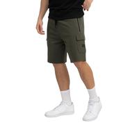 LONSDALE Pantaloni sportivi 'Totton' oliva / nero Uomo LONSDALE L