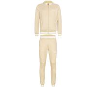 LONSDALE Tuta da jogging 'ASHWELL' sabbia / bianco Uomo LONSDALE L sabbia / bianco
