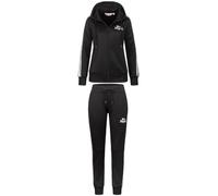 LONSDALE Tuta da jogging nero / bianco Donna LONSDALE XL