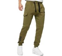 Lonsdale TWEEDMOUTH Pants, Olive/Black, XL Men's