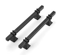LONTAN 15 maniglie per armadietti, colore nero, 160 mm, per mobili da cucina, cassetti e cucina, in acciaio inox