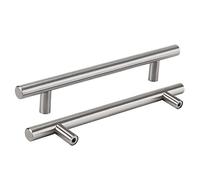 LONTAN 5 Pezzi Maniglie per Mobili da Cucina Maniglie per Mobili Antichi Maniglie Cucina Argento Maniglie per Mobili Vintage Maniglie per Mobili 128mm