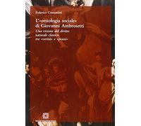 L'ontologia sociale di Giovanni Ambrosetti