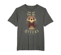 Lontra Carina Frase I'm Not Like the Otters Maglietta