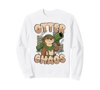 Lontra Chaos Kawaii Animali Pun Divertente Carino Felpa