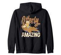 Lontra Mare Cartoon Otterly Incredibile Felpa con Cappuccio