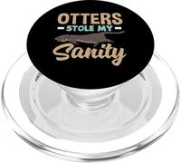 Lontra Mare Cartoon Otters Rubato La mia Sanità Mentale PopSockets PopGrip per MagSafe