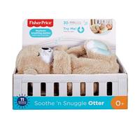 Fisher-Price Lontra Soffice Relax, Giocattolo con Vibrazioni Calmanti e Musica