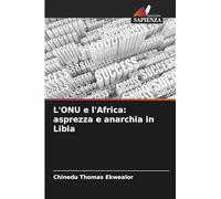 L'ONU e l'Africa: asprezza e anarchia in Libia