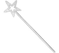 Lonurya Bacchetta magica da fata per bambini, accessorio per costume da principessa e fata madrina, in plastica PP ultra resistente, accessorio per costumi di Halloween, regalo per costumi di