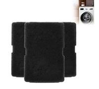 Lonwiner 3 filtri per asciugatrici, in ovatta resistente al calore per filtro dell'aria 2964840100 per Beko Dryer Heat Pump Dryer, colore nero