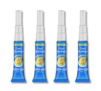 LONZIKP 4 Pezzi Colla per Acquario Asciugatura Rapida Sicura per Pesci Colla per Coralli per Piante, Muschio, Aquascaping, Piante Acquatiche, Coralli, Pietra, Legno