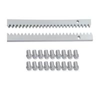Loobiiny cremagliera per cancelli scorrevoli cremagliera in acciaio per cancelli scorrevoli zincato 6 metri modulo 4 30x12mm cremagliera per cancello scorrevole cancello scorrevole