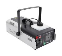 Loobiiny Macchina per fumo da 1500 W, con 9 luci a LED, macchina per nebbia, telecomando senza fili e controllo della luce Dmx512, per feste di matrimonio