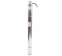 Loobiiny Pompa sommersa per fontane profonde, 2 pollici, compatibile con la sabbia, per fontane, pozzi, cisterne, portata massima 1000 l/h 220 V 0,35 KW